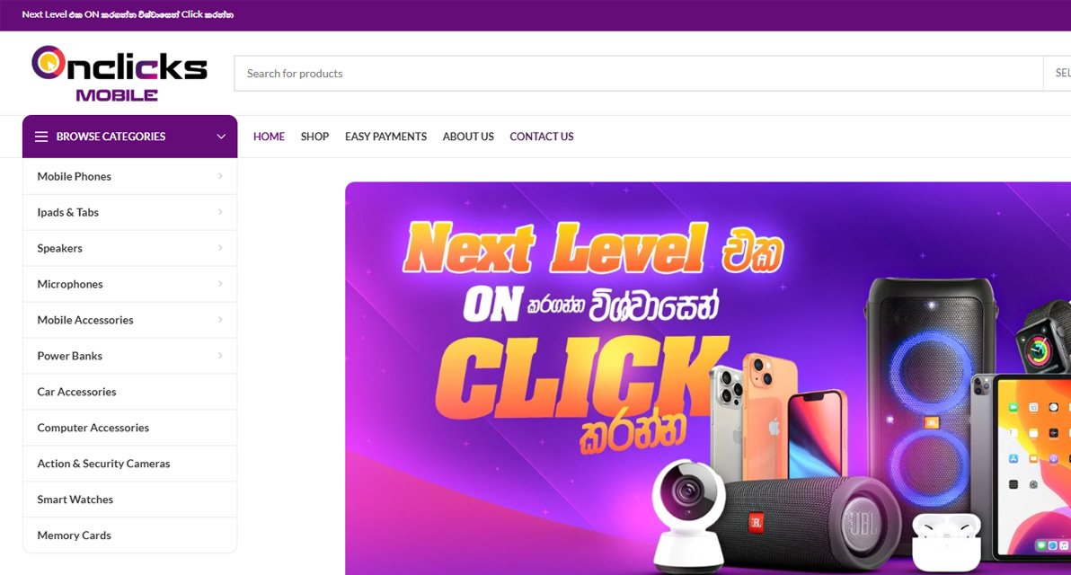 Onclicks Mobile Store
