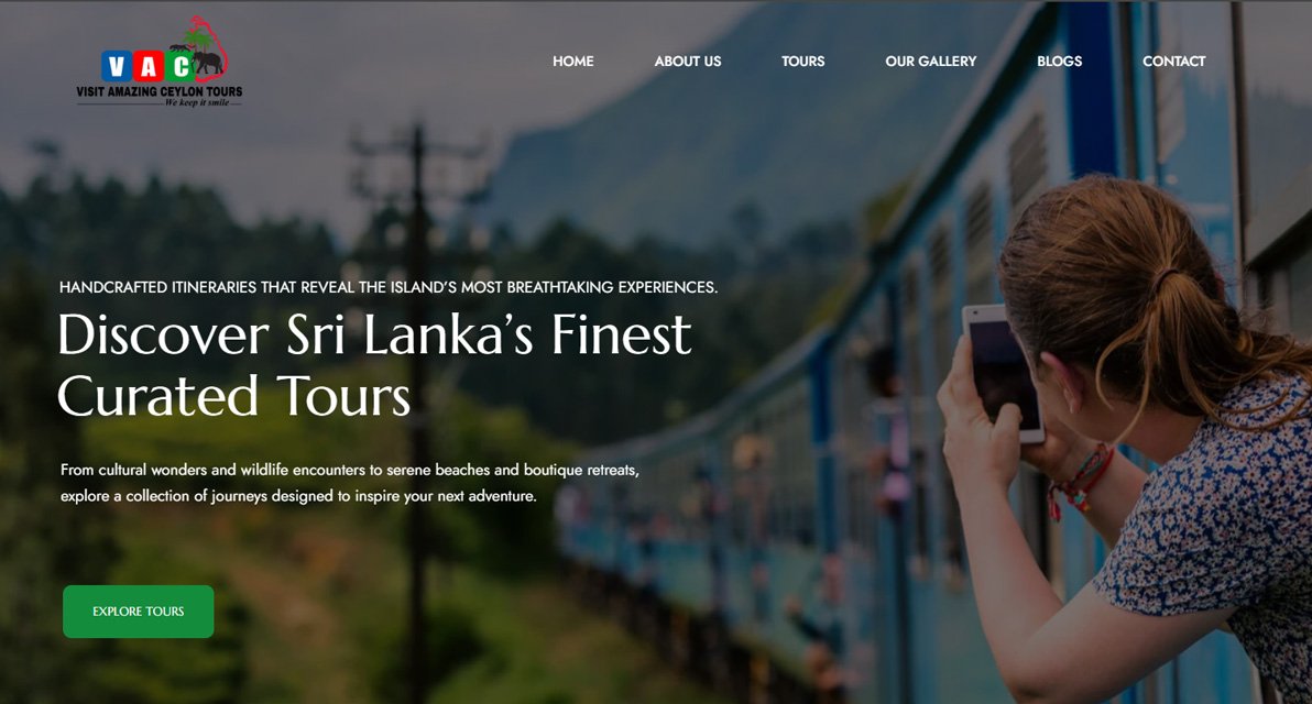 VAC Tours Website